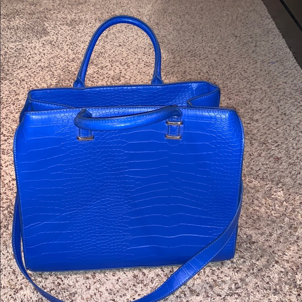 H&M Electric Blue Oversized Handbag